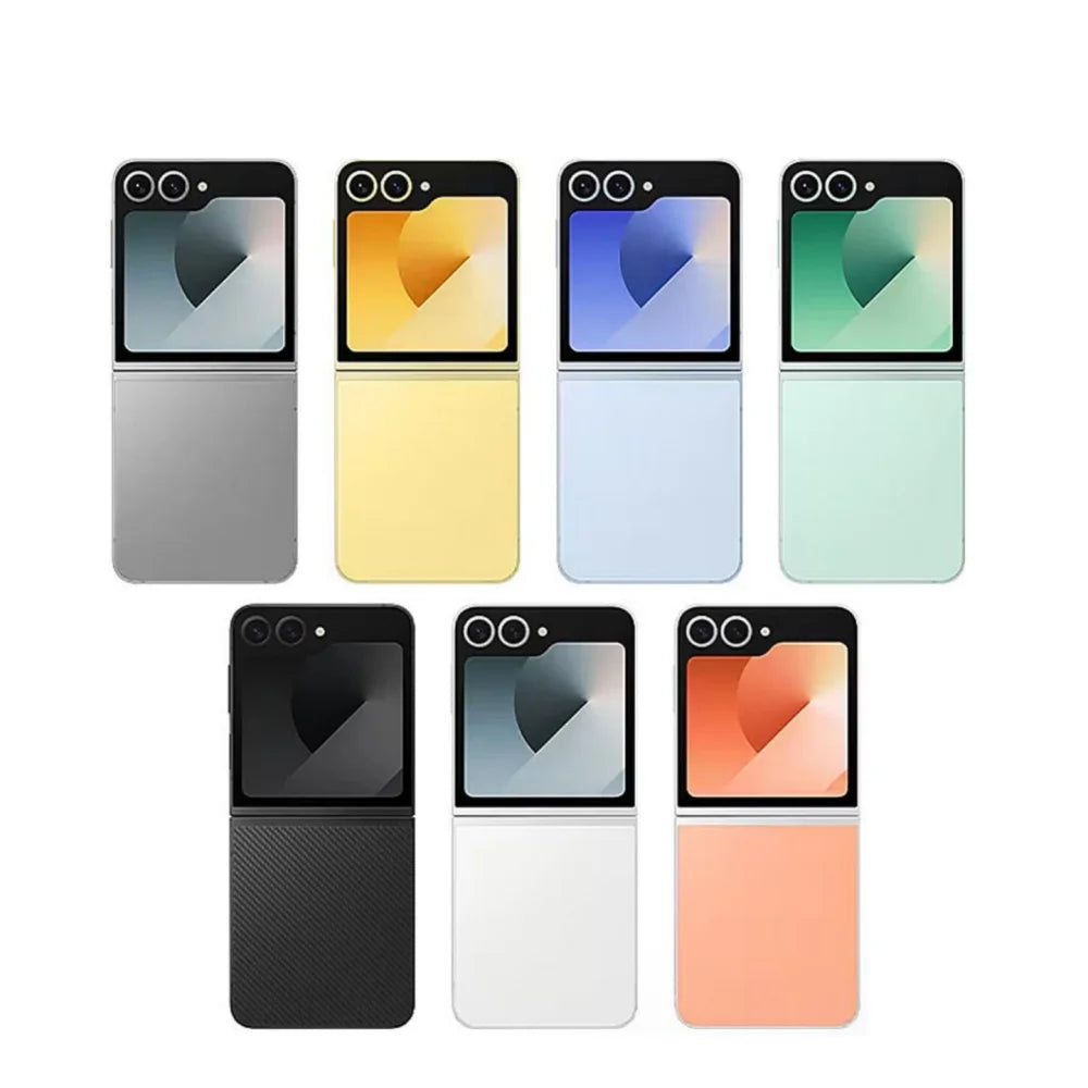 Samsung Galaxy Z Flip 6 Z Flip6 5G F741B F741U1 F741N 6.7" 12GB 256/512GB NFC Snapdragon Original Foldable 99% New Cell Phone - Merit Sell
