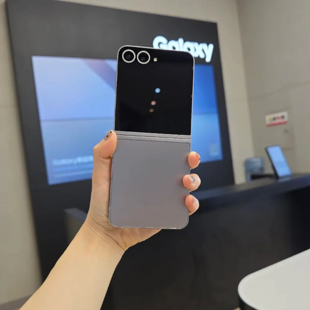 Samsung Galaxy Z Flip 6 Z Flip6 5G F741B F741U1 F741N 6.7" 12GB 256/512GB NFC Snapdragon Original Foldable 99% New Cell Phone - Merit Sell