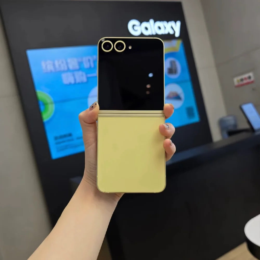 Samsung Galaxy Z Flip 6 Z Flip6 5G F741B F741U1 F741N 6.7" 12GB 256/512GB NFC Snapdragon Original Foldable 99% New Cell Phone - Merit Sell