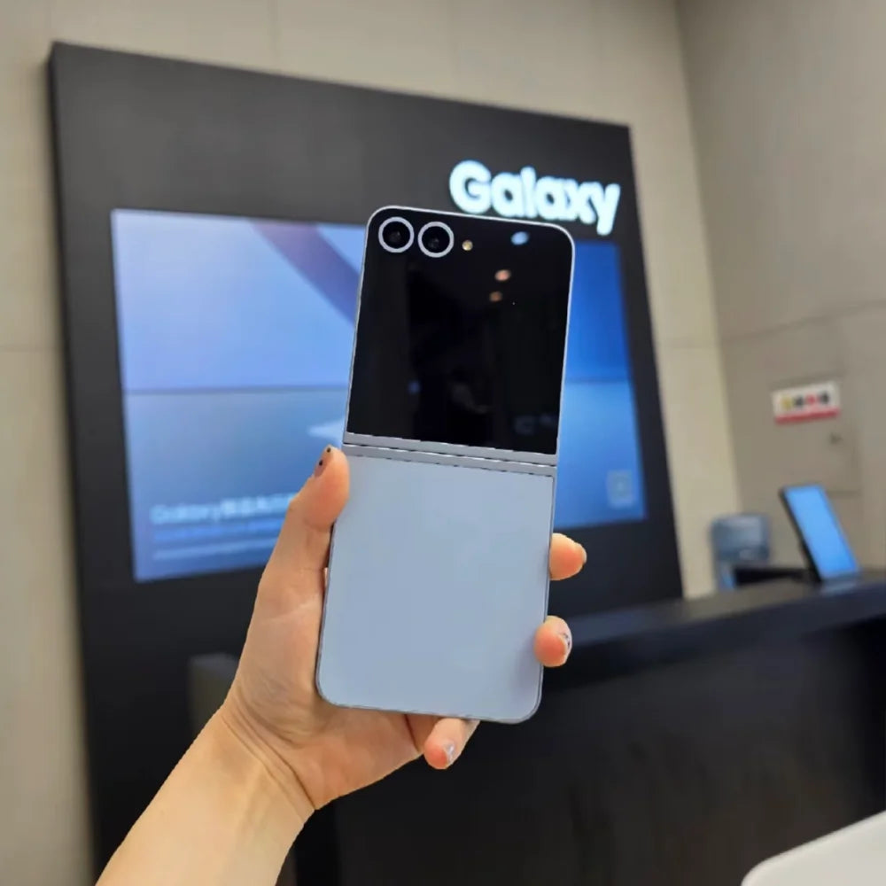 Samsung Galaxy Z Flip 6 Z Flip6 5G F741B F741U1 F741N 6.7" 12GB 256/512GB NFC Snapdragon Original Foldable 99% New Cell Phone - Merit Sell