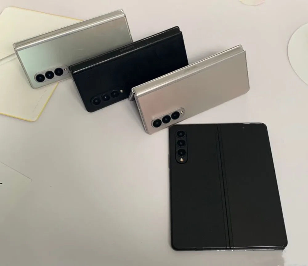 Samsung Galaxy Z Fold 3 Fold3 5G F926B F926U1 F926N 7.6" Foldable 12GB 256/512GB NFC Snapdragon Original 99% New Cell Phone - Merit Sell