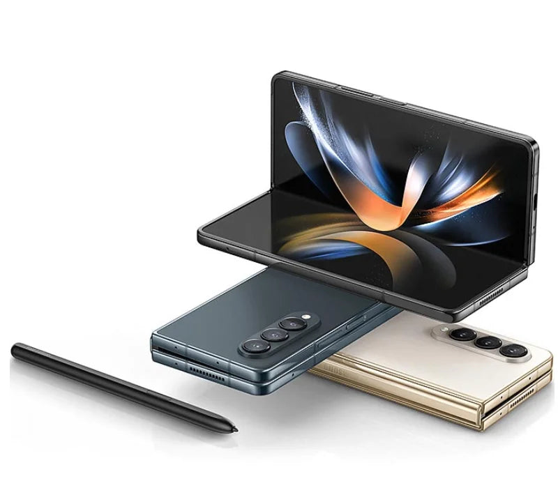 Samsung Galaxy Z Fold 4 Fold4 5G F936B F936N F936U1 7.6" AMOLED 12GB RAM 256/512GB ROM Snapdragon NFC 99% New Cell Phone - Merit Sell