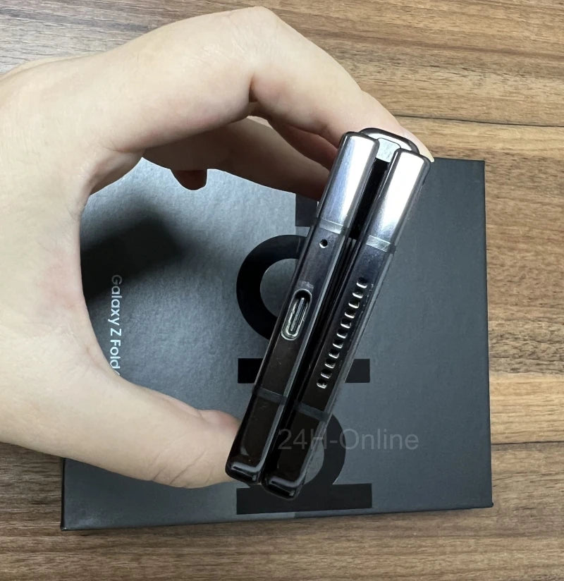 Samsung Galaxy Z Fold 4 Fold4 5G F936B F936N F936U1 7.6" AMOLED 12GB RAM 256/512GB ROM Snapdragon NFC 99% New Cell Phone - Merit Sell