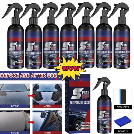 Auto Car Nano Ceramic Coating Quick Film Spray Anti-scratch Hydrophobic Paint Wax Brightening Detailing Polish Kit