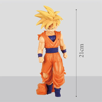 The Son Goku Super Saiyan Figure Anime Dragon Ball Goku DBZ Action Figure Model Gifts Collectible Figurines for Kids 18cm