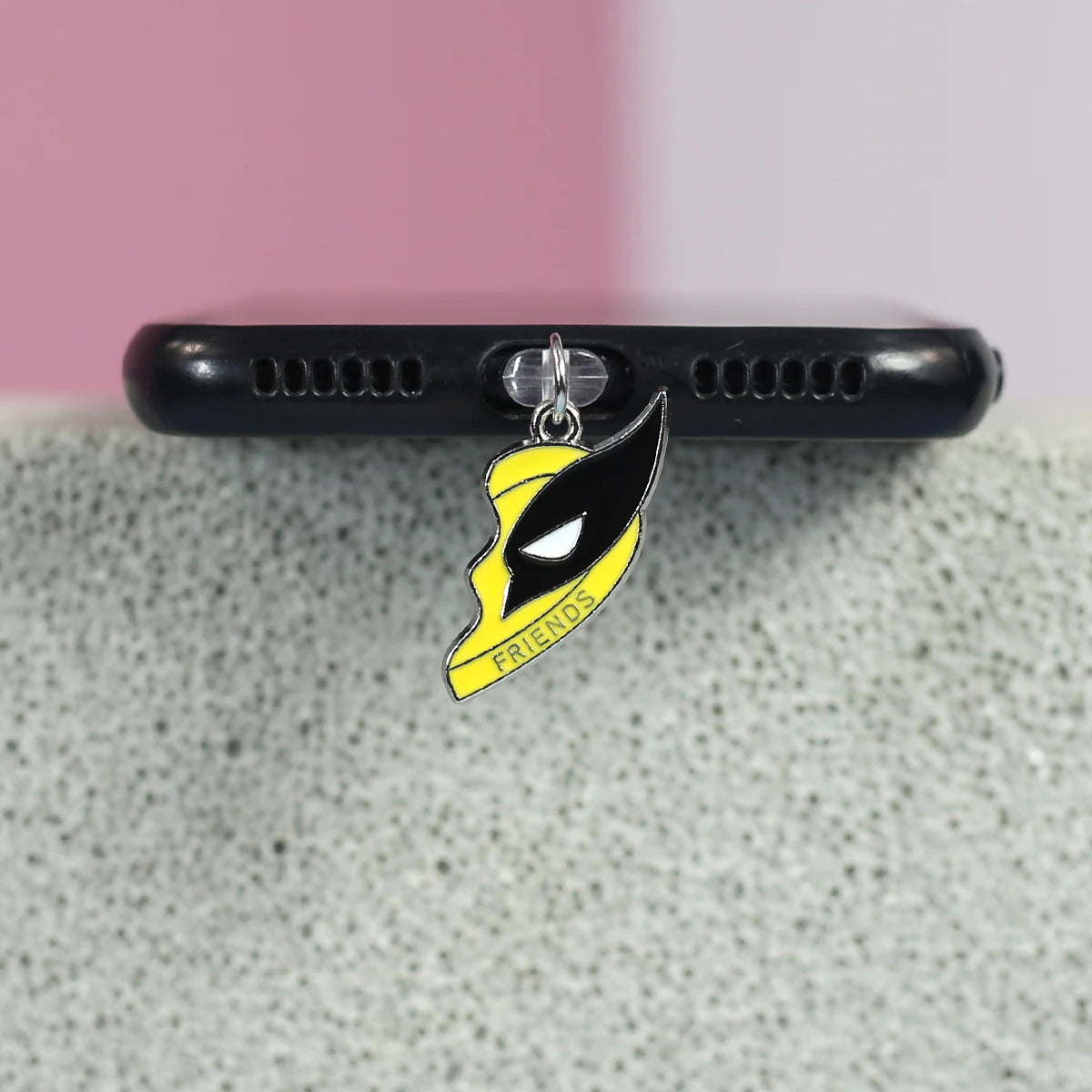 Mobile Phone Dust Plug Pendant Accessories Decorations For Iphone For Samsung For Xiaomi Deadpool Wolverine Cospay Best Friends