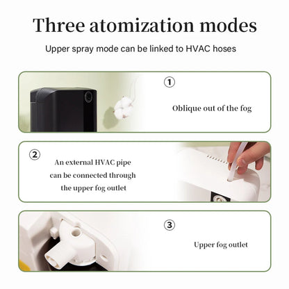 1500m³ Bluetooth Diffuser Electric Smell for Home Perfume Essential Oils Air Freshener 500ML Capacity HVAC Fragrance Flavoring
