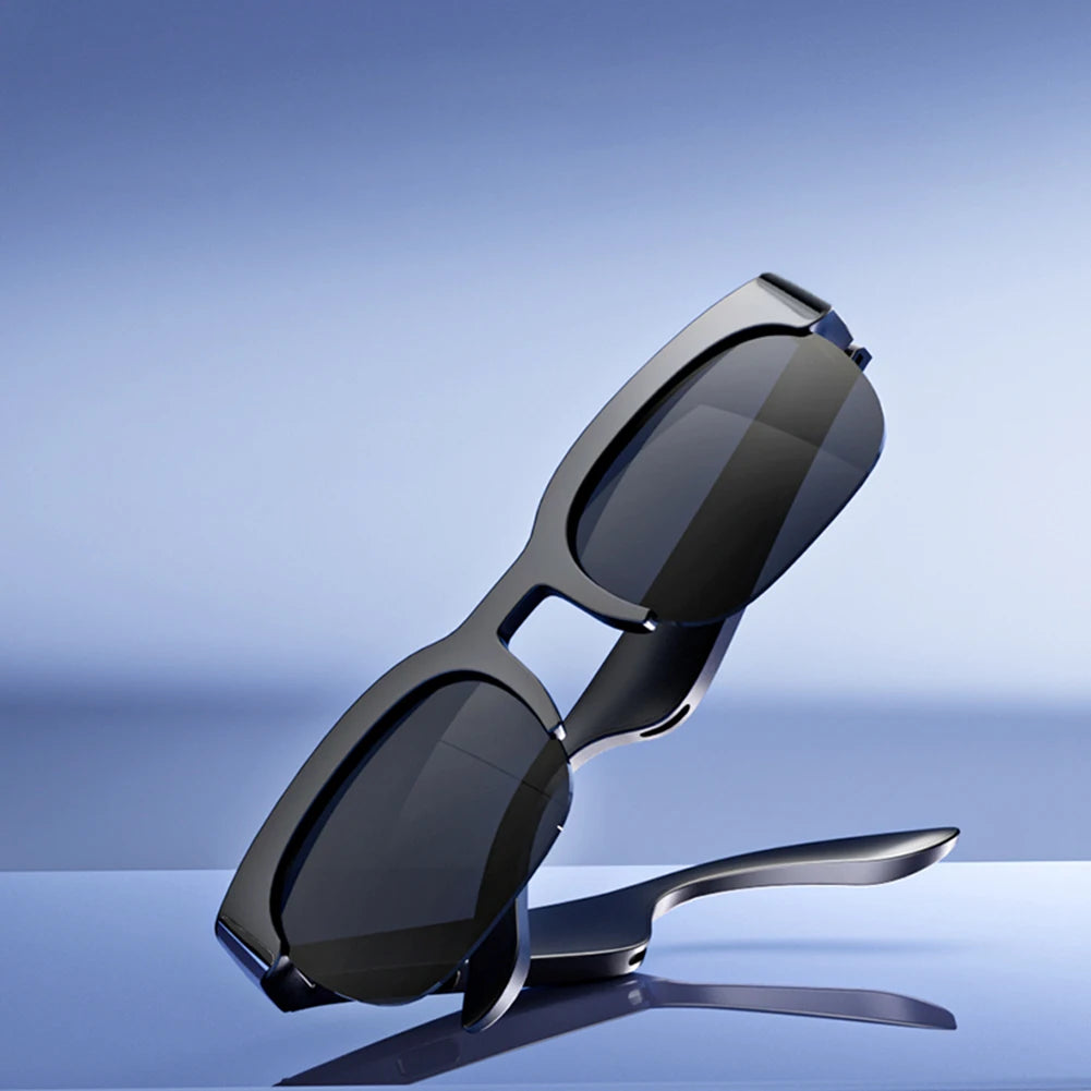 Smart Glasses AI Translator Hands-Free Music & Calls BT Sunglasses UV Protection Outdoor Sports Headphones for Men & Women