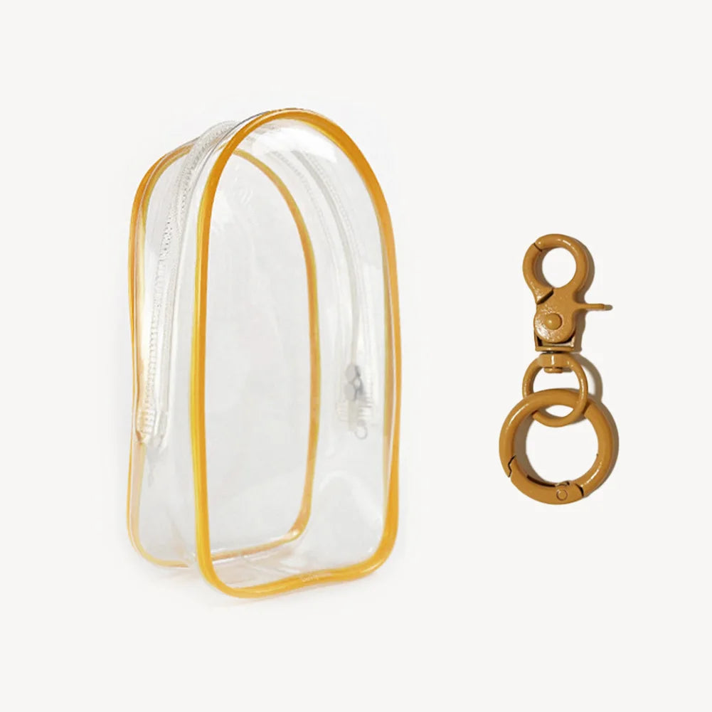 Ropa Labubu Transparent Protector Case Display Bag For 15/17cm Labubu V2 Storage Bag Doll Outfit Accessories【Only Case】
