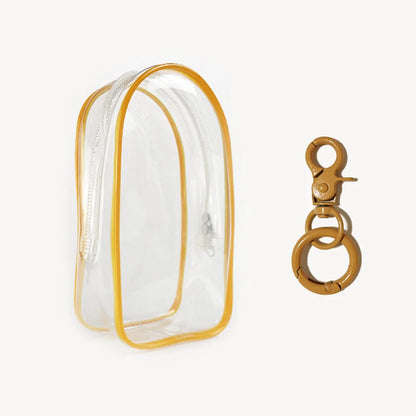 Ropa Labubu Transparent Protector Case Display Bag For 15/17cm Labubu V2 Storage Bag Doll Outfit Accessories【Only Case】