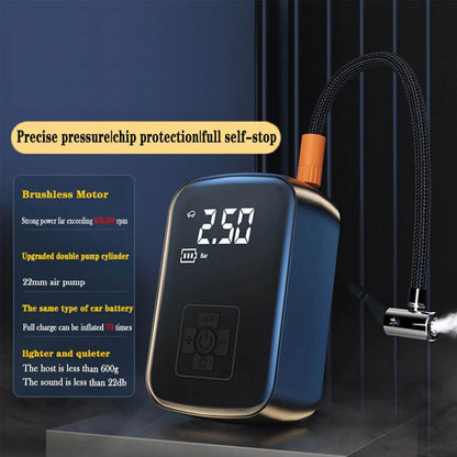 Car Tire Inflator Mini Air Compressor 12V 150PSI Portable Electric Air Pump  For Motorcycle Bicycle Tire Air Filling Pump ﻿ - Merit Sell SPECIFICATIONSBrand Name: DY&LMCertification: ce,CEChoice: yesHigh-concerned chemical: NoneOrigin: Mainland ChinaPower Type: Electric