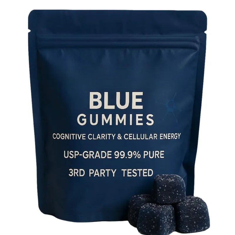 Gummy with Vitamins B2, B3 & C for For Cognitive Health & Natural Energy Lifted Mood, 99.9% Pure 30 Gummies(1Pc)