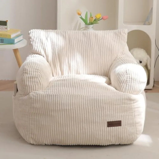 Bean Bag Chair Stuffed Toddler Bean Bag Sofa with Filler Bean Bag Chair for Boys and Girls Lazy Sofa with Pocket Floor Chair fo Merit Sell