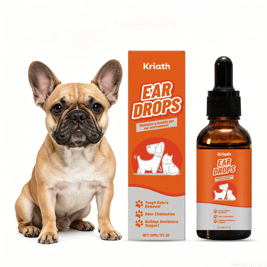 Dog Ear Care Drops Earwax Remover Relieve Itching Reduce Odor Anti-Fungals Dogs Cats Care Agent Gentle Pet Ear Cleaner Liquid - Merit Sell