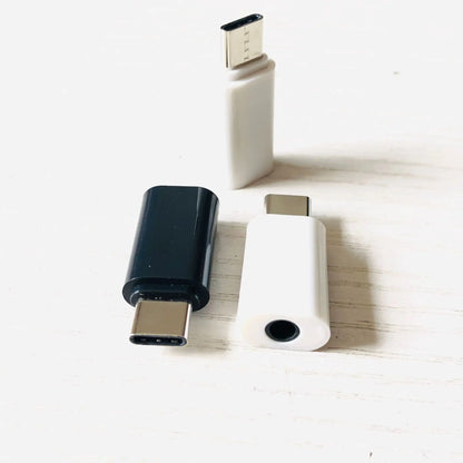 1-5PCS USB Type-C To 3.5mm Headphone Adapter 3 5 Mm Jack Adapter USB-C OTG for Huawei Honor Redmi Xiaomi 3 5 AUX Cable Adapter