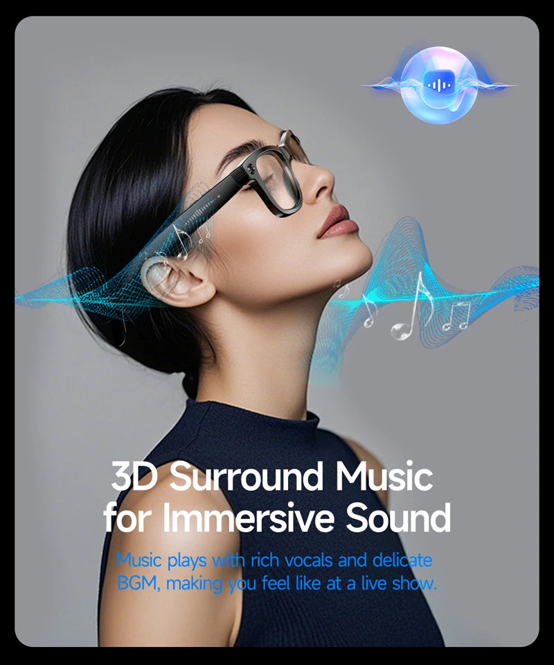 4K 200W Camera AI Glasses Color-Changing Smart Translation Glasses Photo Video Recording Waterproof Call Smart Sunglasses