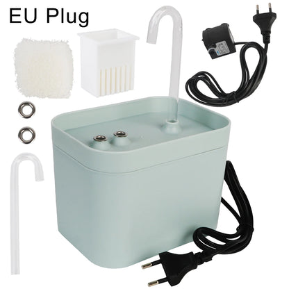 Auto Filter Recirculate Filtring for Cats Pet Water 1.5L Cat Drinker Bowl USB Electric Dispenser Mute Cat Water Fountain
