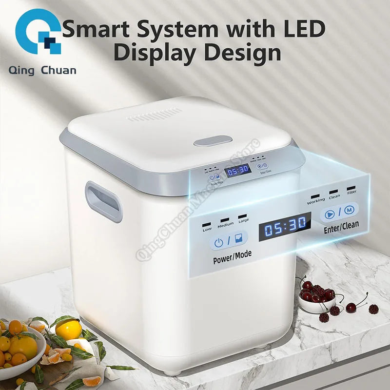 Kitchen Waste Disposer Home Intelligent Garbage Disposal Machine Drying Machine Home Food Composting Machine
