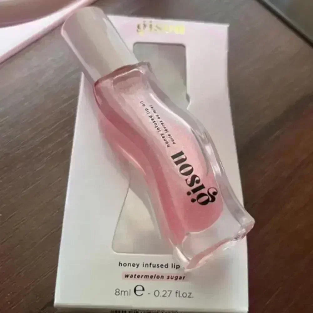 Hot Sale Gisou Moisturizing Lip Balm Lip Oil Gloss Care Of The Lips Benetitnt For Lips Plumping Exfoliating Plumping Gloss Oil
