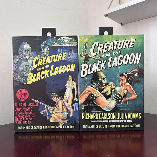Original NECA Creature from the Black Lagoon Action Figure Horror Film Model Toys Collection Movable Toys Model Room Decoration