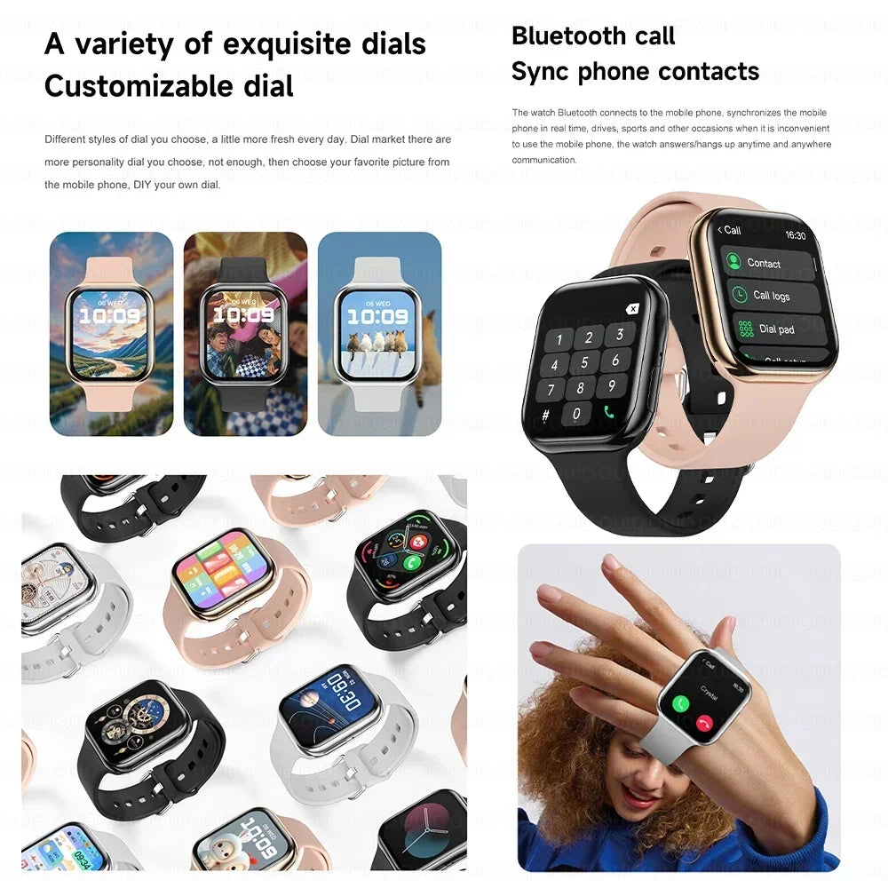 2025 New Series 10 For Apple Watch 10 SmartWatch GPS trajectory tracking NFC Bluetooth Call IP68 Waterproof Smart watch For IOS