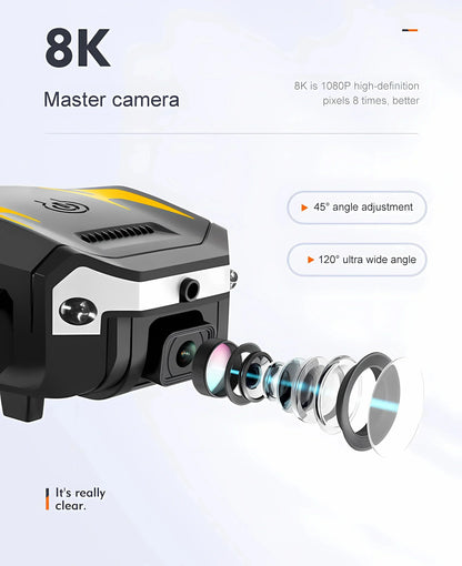 QJ S6/G6 GPS Drone 4K Professional HD Camera Foldable Quadcopter RC Helicopter FPV WIFI Obstacle Avoidance C0 Dron toys