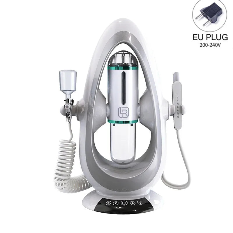 Water Oxygen Jet Machine Cold Hammer Suction Blackhead Facial Moisturizing Spray Injection SPA Micro Bubble Cleansing Instrument