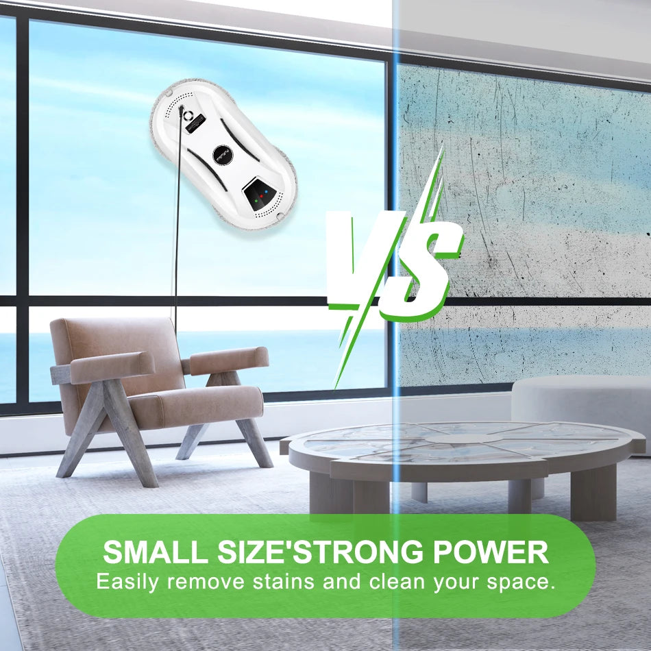 PuRuiKai Ultra thin Robot vacuum cleaner window cleaning robot window electric glass limpiacristales remote control for home - Merit Sell