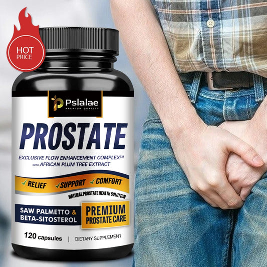 Prostate, 3-Pack, Saw Palmetto and Beta Sitosterol Supplements Healthy Support Size Supports Urinary Relief and Bladder Control