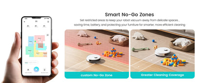 LEFANT Robot Vacuum Cleaner with Mapping, 12000Pa Suction, Emptying Station, Automatic Washing and Drying, DTOF Laser