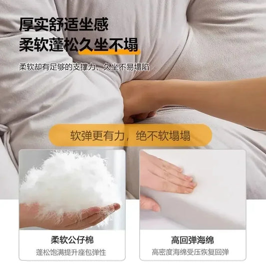 Lazy Sofa Bedroom Balcony Single Person Folding Double Person Tatami Sofa Bed Living Room Furniture Freeshipping - Merit Sell