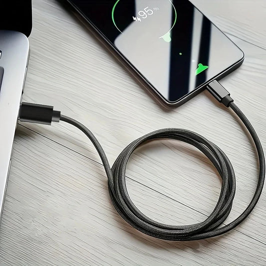 60W Quick Charger Type C To Type C 1M 2M 3M Cables PD Fast Charger Data Cable for iphone 15 16 17 pro max xiaomi Sunsung huawei - Merit Sell
