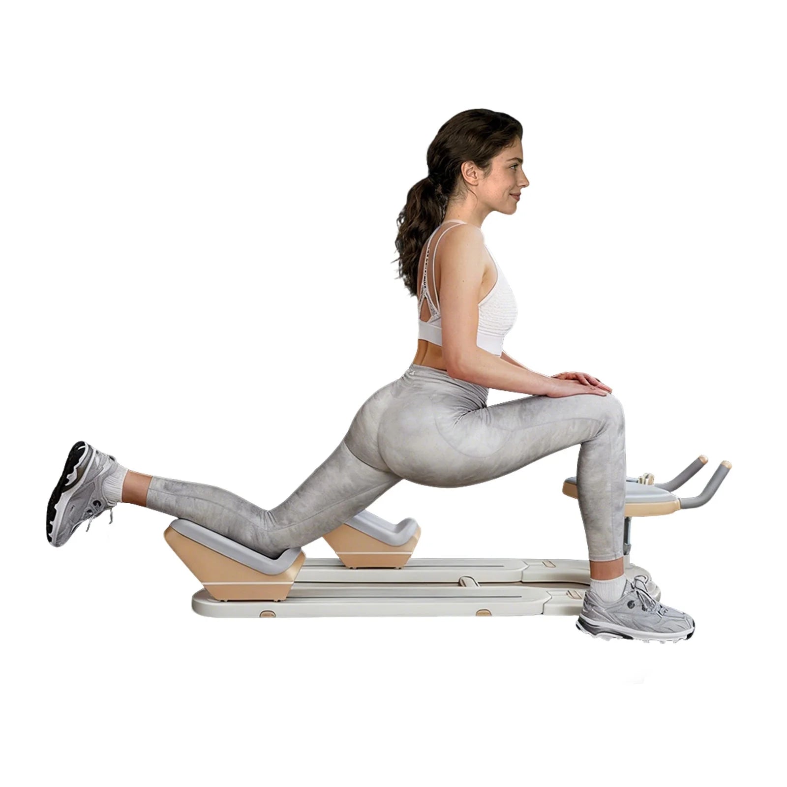 Silent Spine Twist Trainer Home Gym Waist Fitness Machine Abdominal Core Workout Equipment Back Stretch Office Elderly 100KG