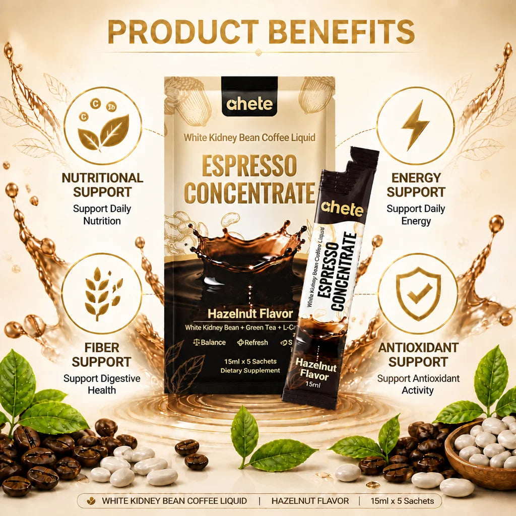 AHETE White Kidney Bean Coffee Liquid Espresso Concentrate