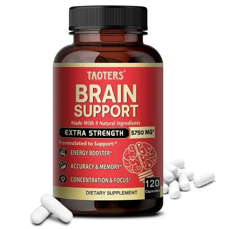Advanced Nootropic Brain Capsules - Bacopa Monnieri, Support Memory Focus Cognition Mental Clarity & Daily Brain Performance