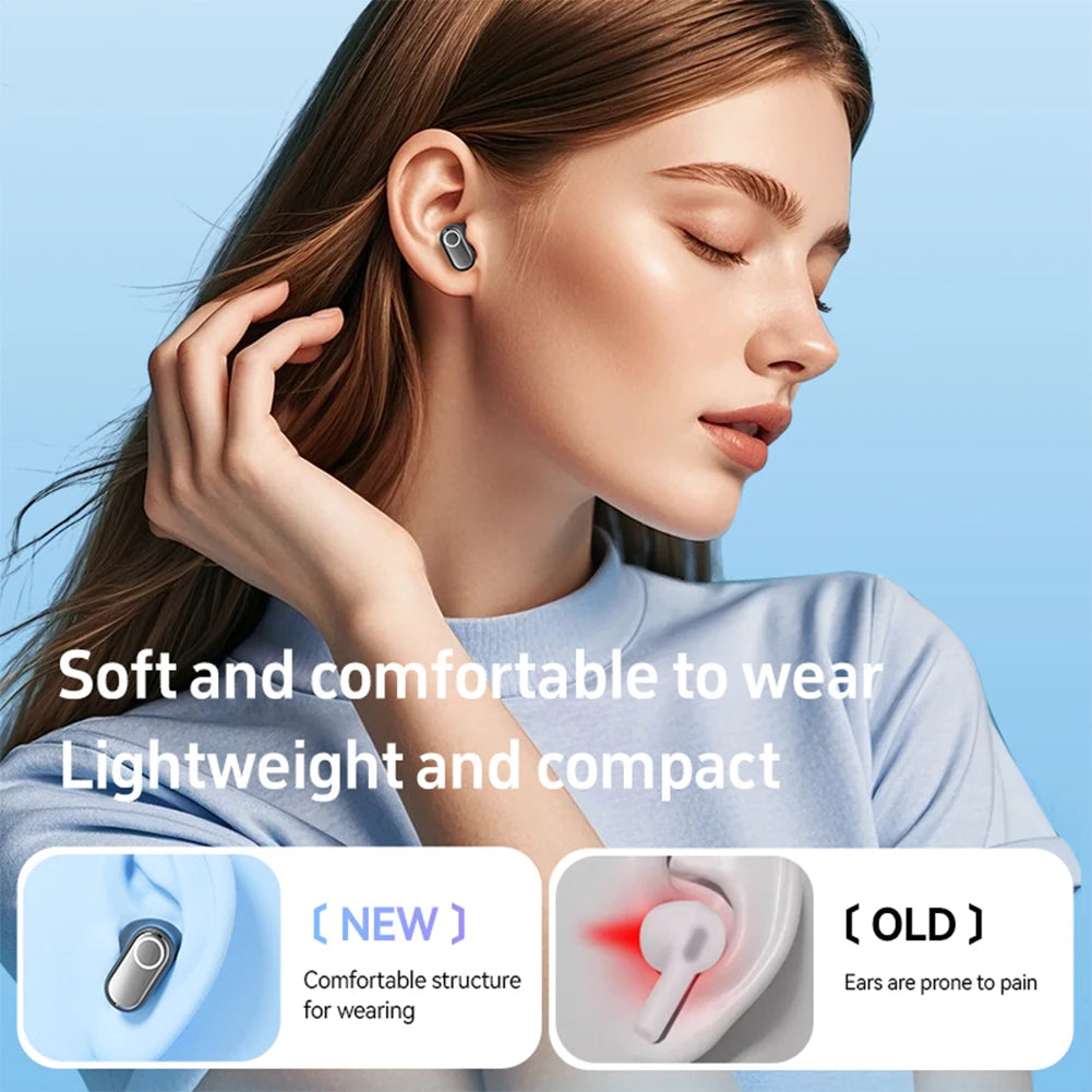 3-in-1 AI Translator Earbuds 144 Languages Noise Cancelling Bluetooth 5.3 Headset Two-Way Voice Real Time Translation Earphones