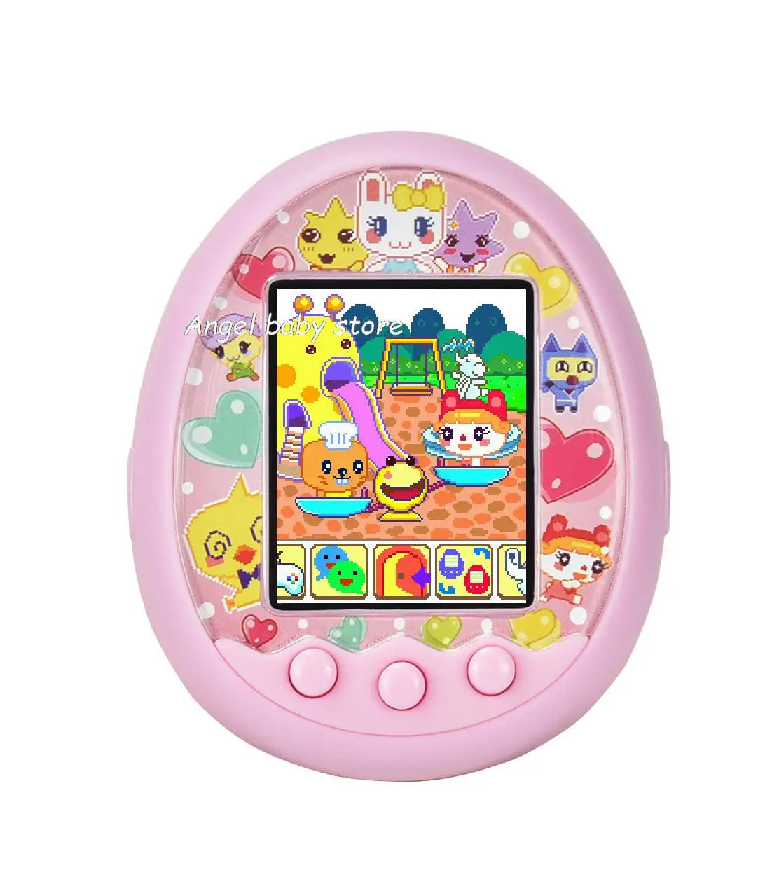 2022 Newest Tamapet Funny Kids Electronic Pets Toys Pet In One Virtual Cyber Pet Interactive Toy Digital HD Screen E-pet