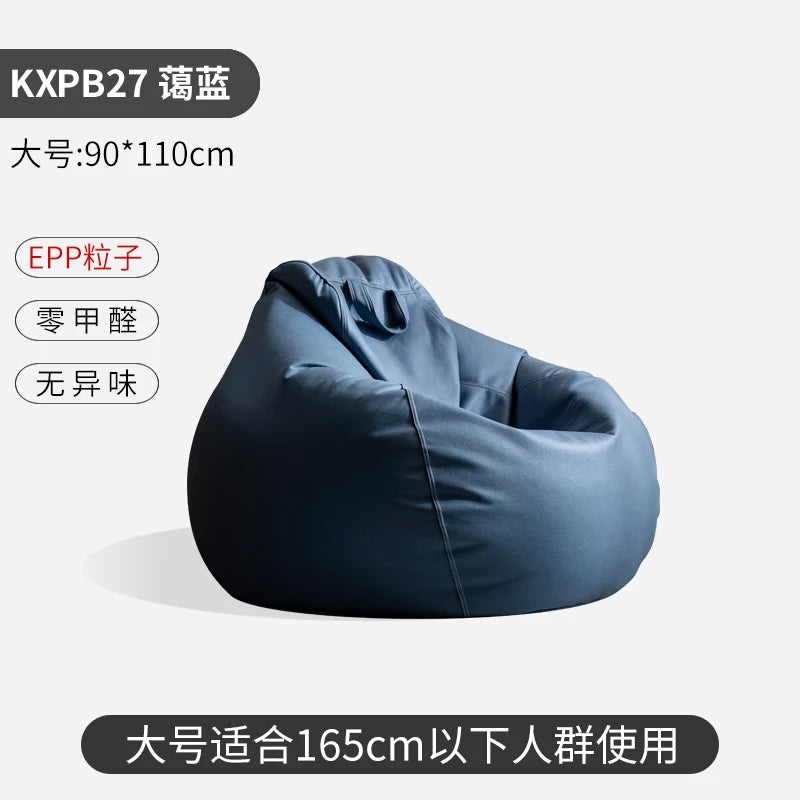 Modern Black Lazy Bean Bag Sofa Designer Nordic Cheap Lounges Lazy Bean Bag Sofa Individual Divano Soggiorno Home Furniture