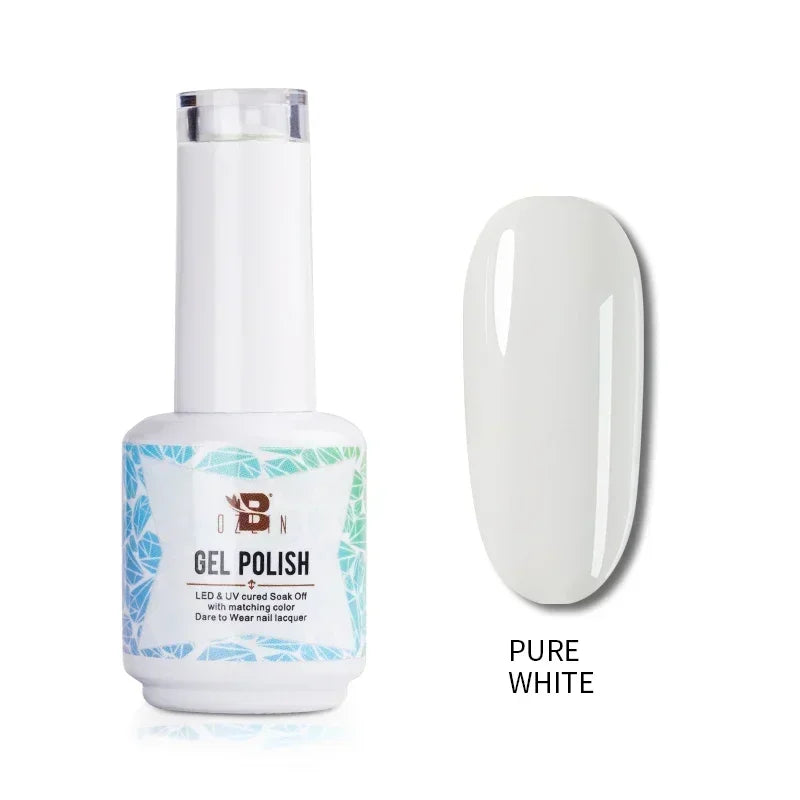 AWStorG 15ML Fiber Builder Nail Gel In A Bottle UV Semi Permanent Clear Pink Nail Strengthener Extension Construction Gel
