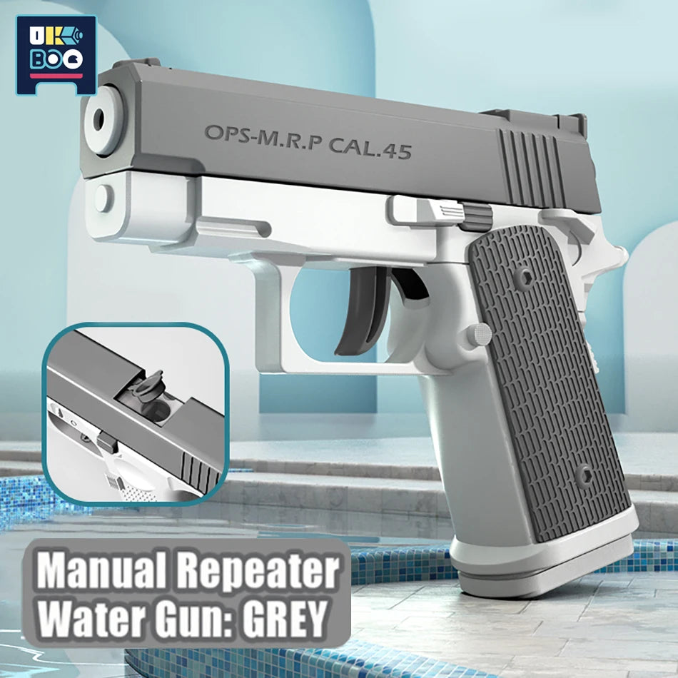 Summer Eagle Of The Desert Manual Water Gun Outdoor Portable Beach Shooting Pistol Fight Toys for Children Boys Game Adult
