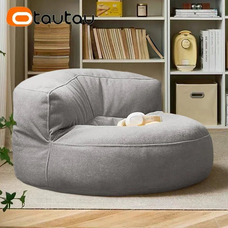 OTAUTAU Filled Bean Bag with Filler Waterproof Beanbag Pouf Chair Garden Beach Pool Puff Ottoman Salon Sofa Seat SF133