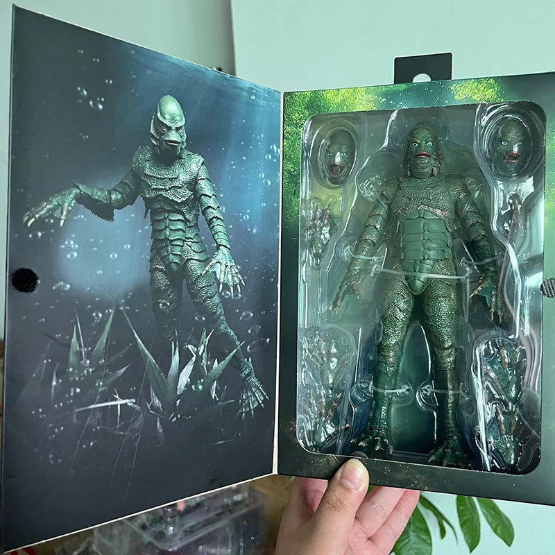 Original NECA Creature from the Black Lagoon Action Figure Horror Film Model Toys Collection Movable Toys Model Room Decoration