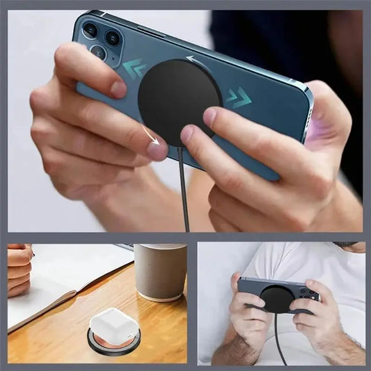 65W Magnetic Wireless Charger Pad Stand Macsafe For iPhone 14 13 12 Pro Max Airpods Pro USB C Fast Charging Station Chargers