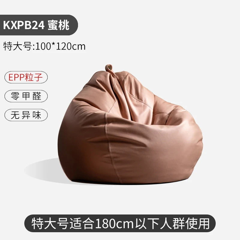 Modern Black Lazy Bean Bag Sofa Designer Nordic Cheap Lounges Lazy Bean Bag Sofa Individual Divano Soggiorno Home Furniture