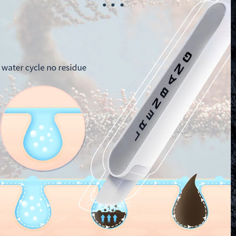 Water Oxygen Jet Machine Cold Hammer Suction Blackhead Facial Moisturizing Spray Injection SPA Micro Bubble Cleansing Instrument