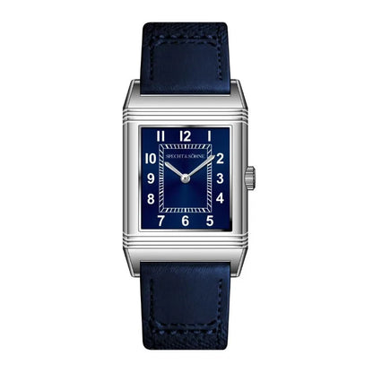 2025 New Fashion Specht & Söhne Overturn Square Watch Men's Watches Ultrathin Quartz Movt Casual Men Watch Reloj Hombre 24.4MM