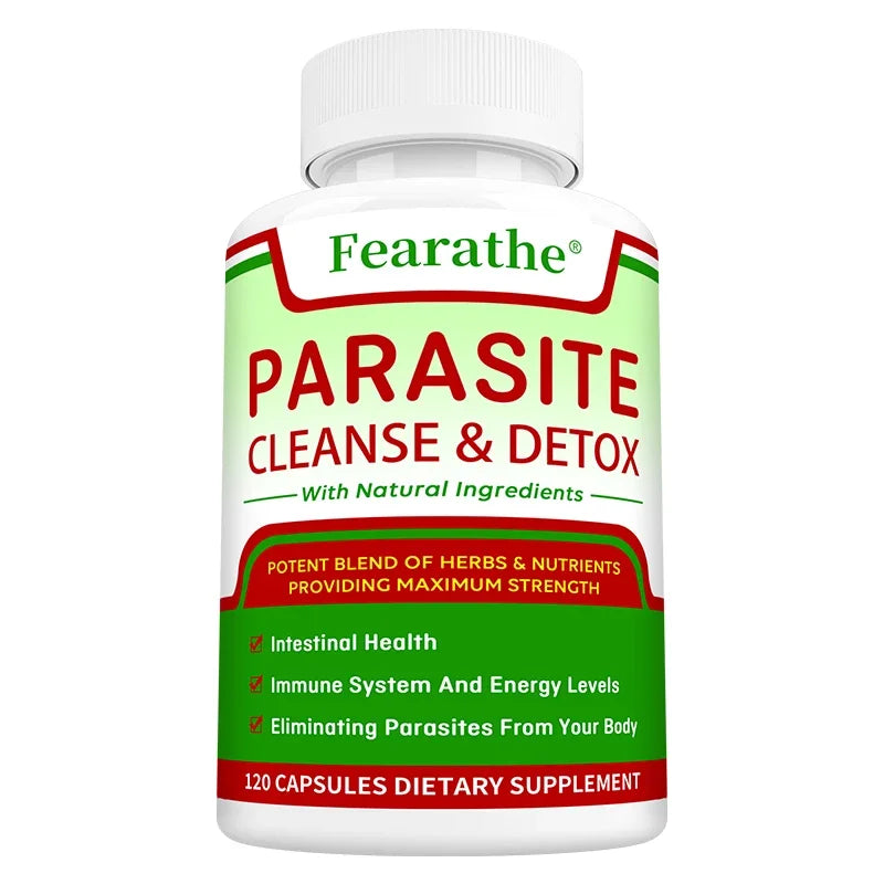 Parasite Cleanse & Detox Capsules - Promote Intestinal Cleansing and Detoxification, Relieve Constipation Supplements