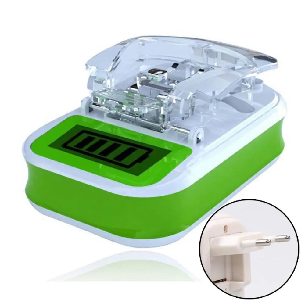 Phone Battery Portable with LCD Indicator Screen Phone Accessories USB Adapter Battery Charger Universal Charger Charging Dock