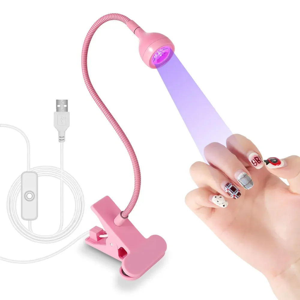 Nail Lamp Drying Device - A nail polish suitable for the quick curing process in nail art and foot care