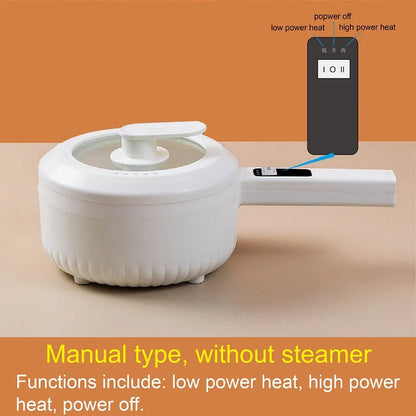 1.6L 2.2L Electric Cooker Student Pot Multifunction Household Pot Ceramic Glaze Non Stick Cooker Rice Cooker Kitchen Tool 220V